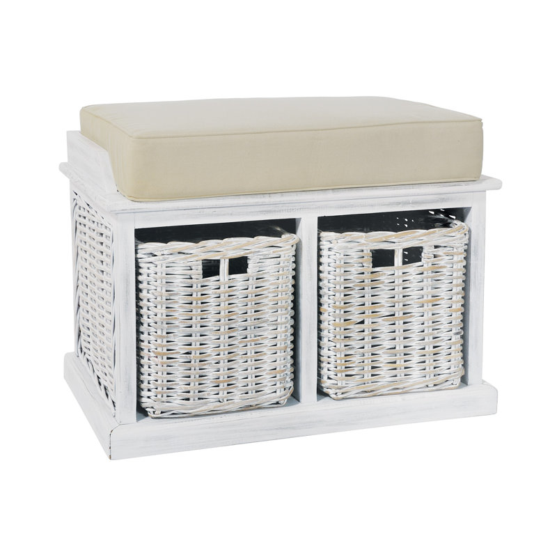 Sommerallee Sitzbank Belgrade aus Korbgeflecht & Bewertungen | Wayfair.de